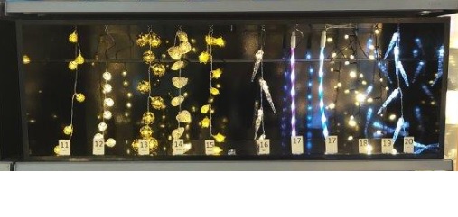 Präsentationsbox für Lichterketten