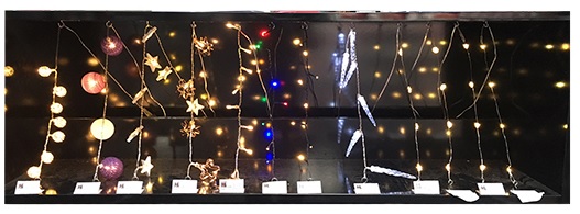 Präsentationsbox für Lichterketten