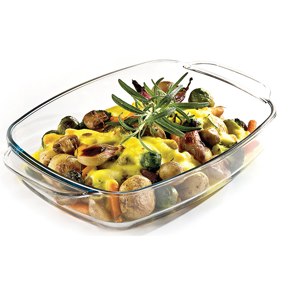 Auflaufform 2,3L aus Glas