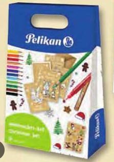 Pelikan Weihnachtstasche DIY