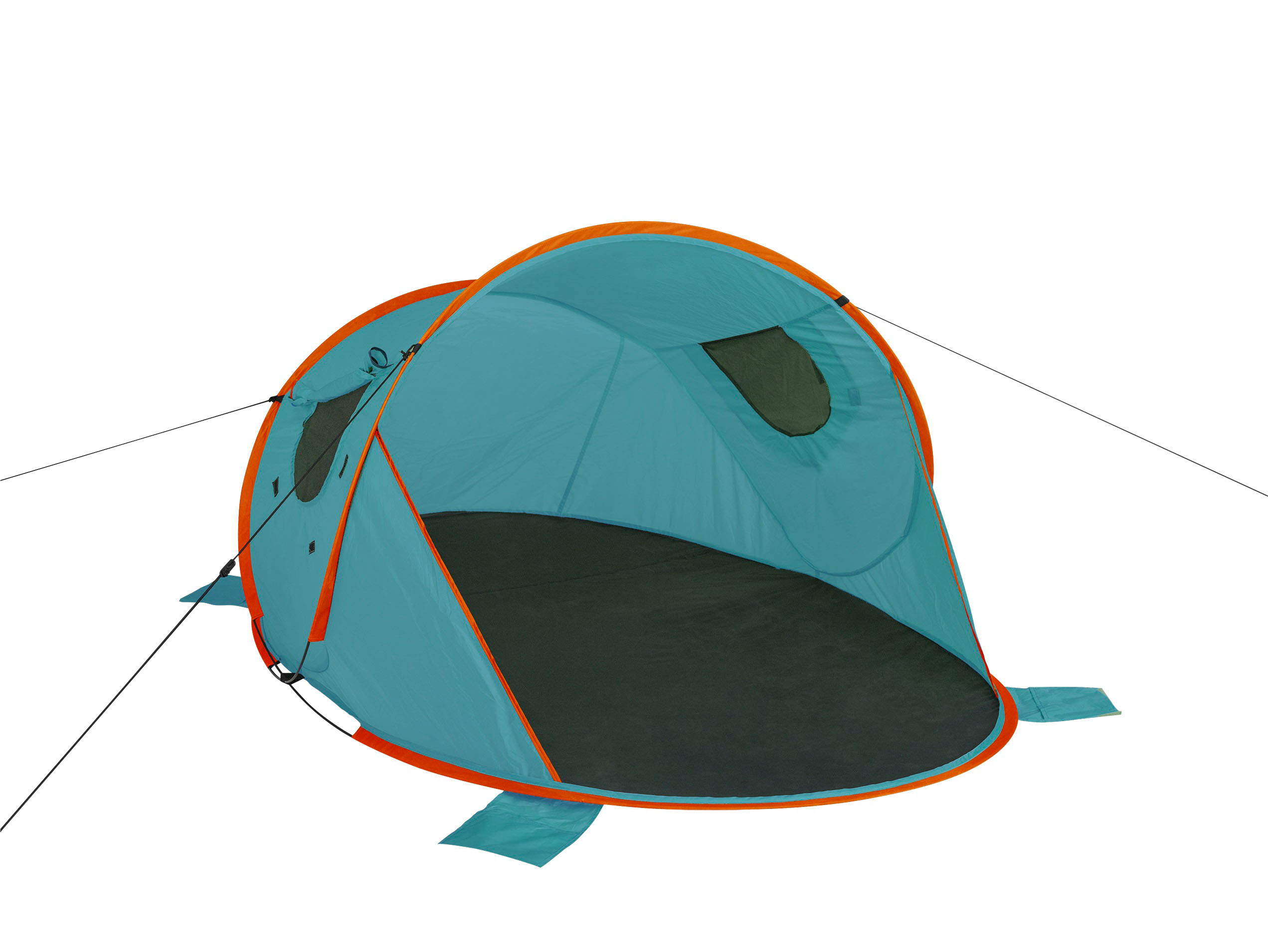 Strandmuschel "deep" türkis