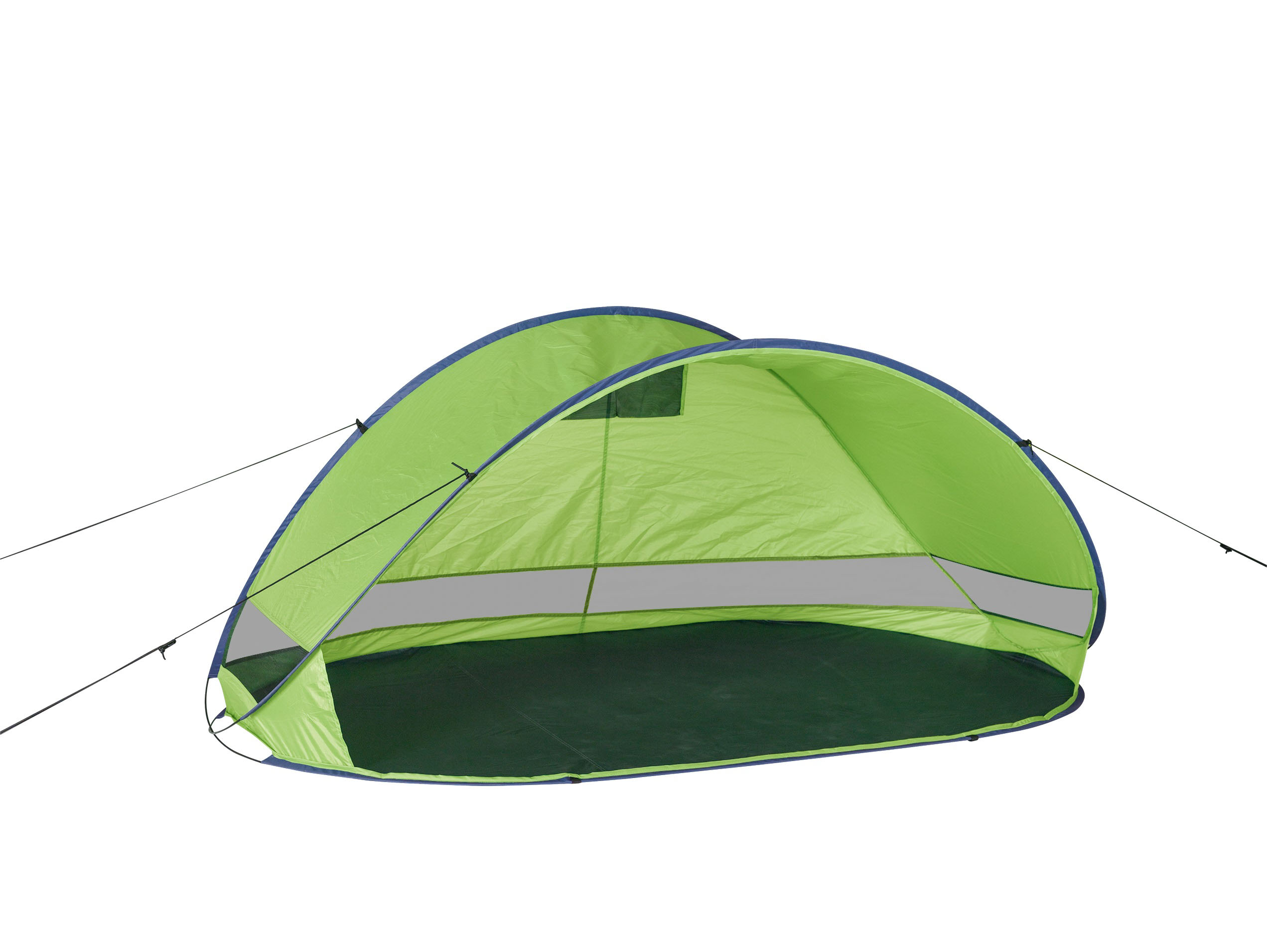 Strandmuschel "classic" limonengrün