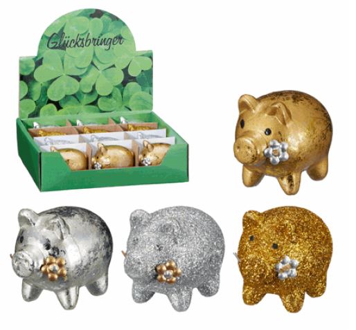 Glücksschwein 4/s, 5cm