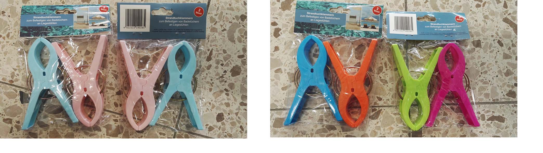 Strandtuchklammern 2er Set