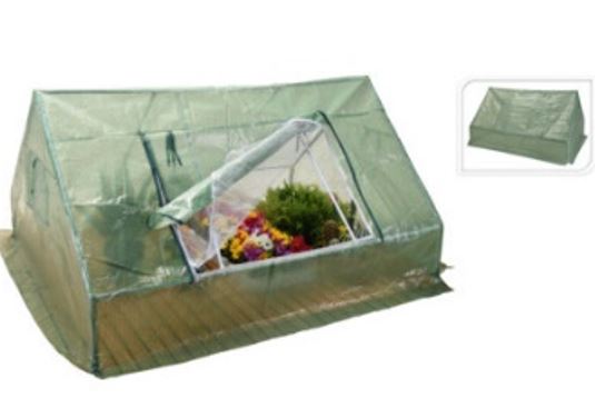 Gewächshaus mit Netztür
