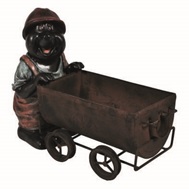 Dekofigur "Maulwurf-Bergmann"