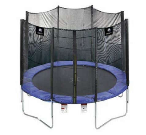 Trampolin mit Sicherheitsnetz (34521)