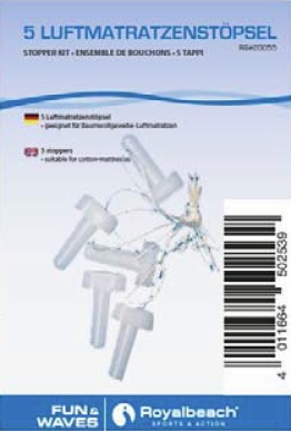 Ersatzstöpsel für Gewerbematratzen (20055)