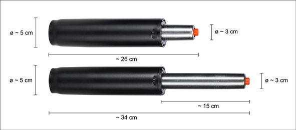 Gaslift A für Chefsessel