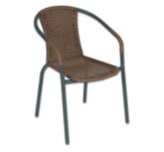 Bistrostuhl "Malaga", stapelbar