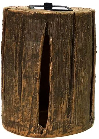 Deko-Baumstumpf aus Polyresin