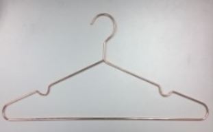 Kleiderbügel, Rosegold aus Eisen