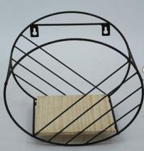 Drahtkorb in schwarz