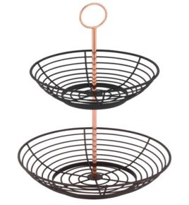 Obstkorb mit 2 Behältern