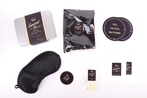 Binge-Watching Überlebensset