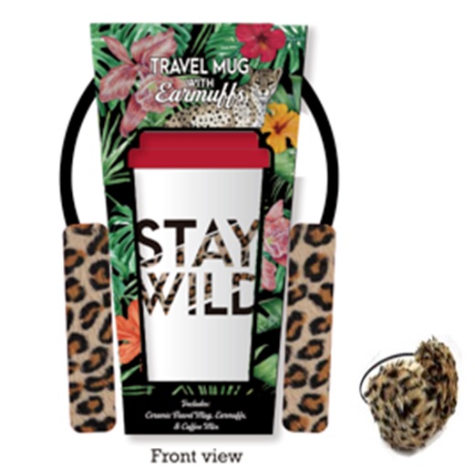 to-go Becher Geschenkset "Leopard"