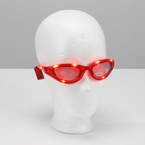 Sonnenbrille mit Licht-Effekt