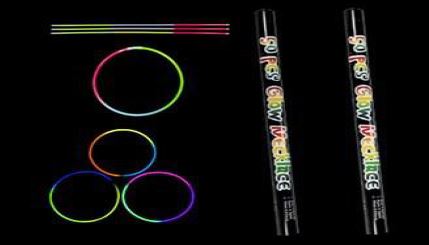 Knicklicht-Halsband 50er Packung