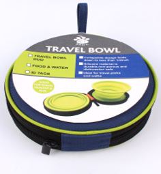 Faltbarer Reisenapf mit Tasche