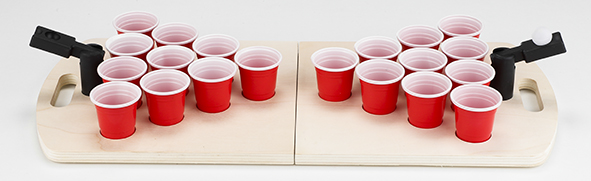 Bier-Pong Set faltbar