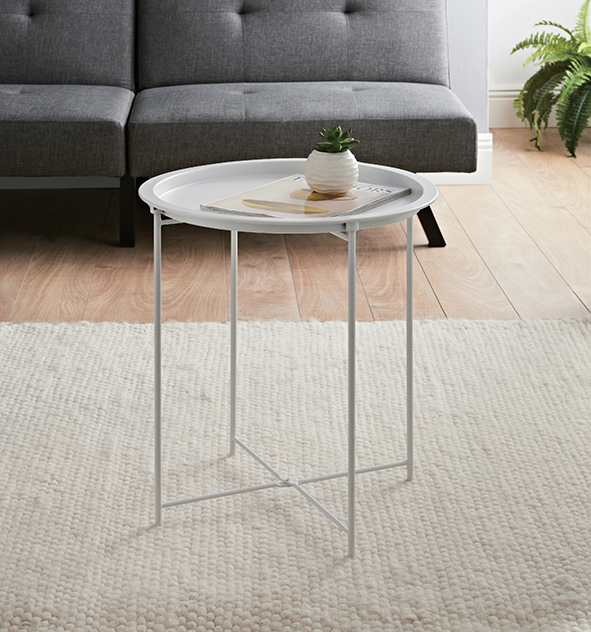 Beistelltisch aus Metall