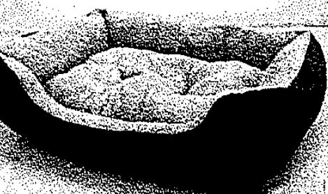 Tier-Bett mit Plüsch