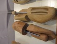 Schuhspanner aus Holz