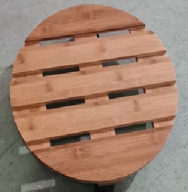 Pflanzen Untersetzer aus Bambus