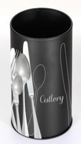 Besteckbehälter aus Metall