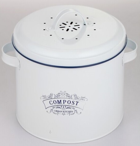 Komposter für die Küche aus Metall