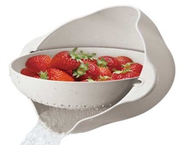 Seiher mit Schüssel 28cm, schwenkbar