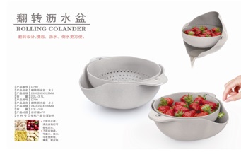 Seiher mit Schüssel 24cm, schwenkbar