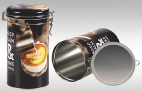 Kaffeedose rund