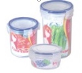 Vorratsbehälter für Lebensmittel, rund