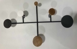 Garderobenleiste mit 5 Haken