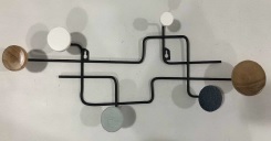 Garderobenleiste mit 6 Haken