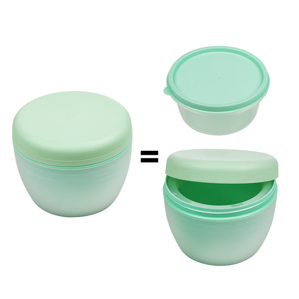 Müslidose "to go", doppelwandig