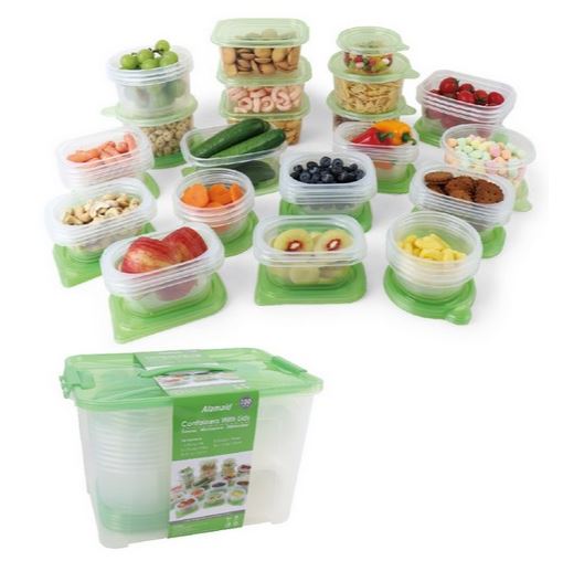 Vorratsdosen-Set mit 50 Dosen