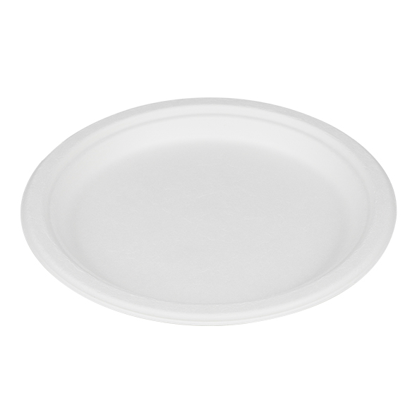 Teller aus Zuckerrohr, 50 teiliges Set