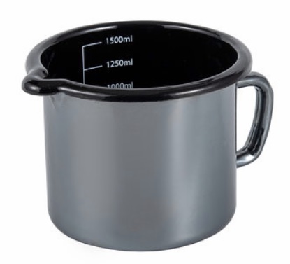 Michtopf Bern, emailliert; Ø ca. 16cm