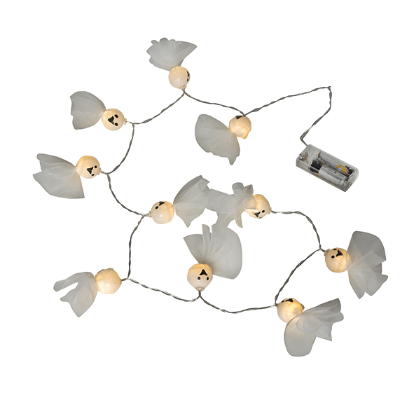 LED Batterie-Lichterkette Geister