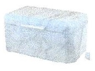 Brotdose im Marmordesign