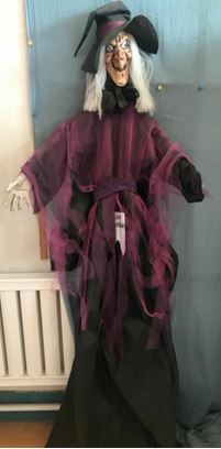 Halloweenfigur Design: Hexe