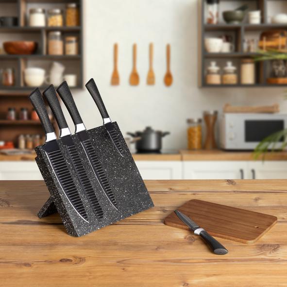 Messerset 6-tlg. mit Magnethalter