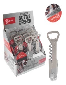 Flaschenöffner im Display