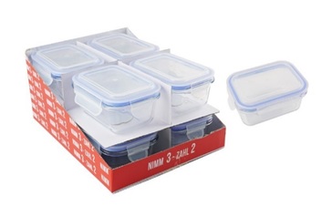 Glas Vorratsdosen im Display