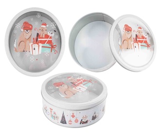 Keksdose mit Fenster