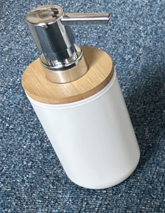 Seifenspender, Bambus