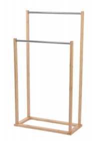 Handtuchregal, Bambus