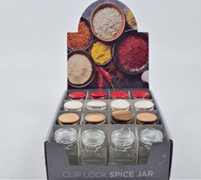 Einmachglas mit Glasdeckel